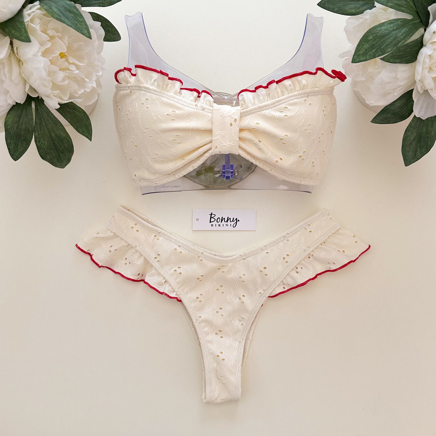 Florina bandeau set - off white
