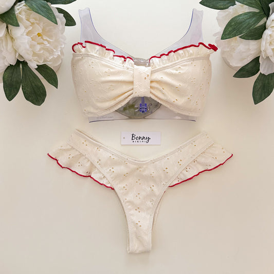 Florina bandeau set - off white