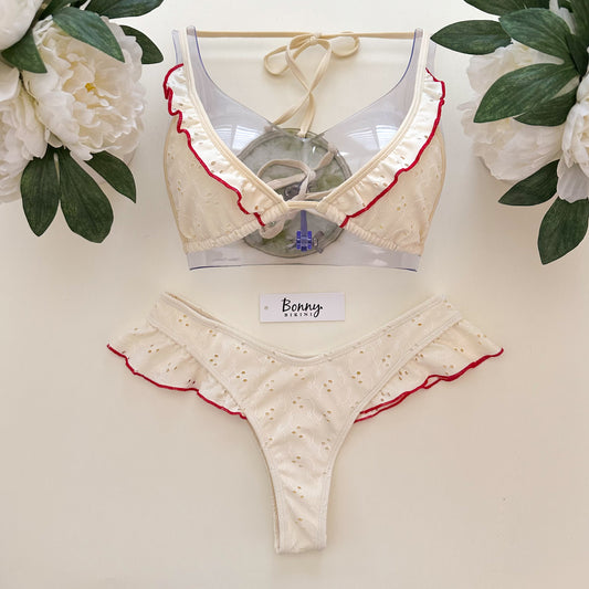Florina triangle set - off white