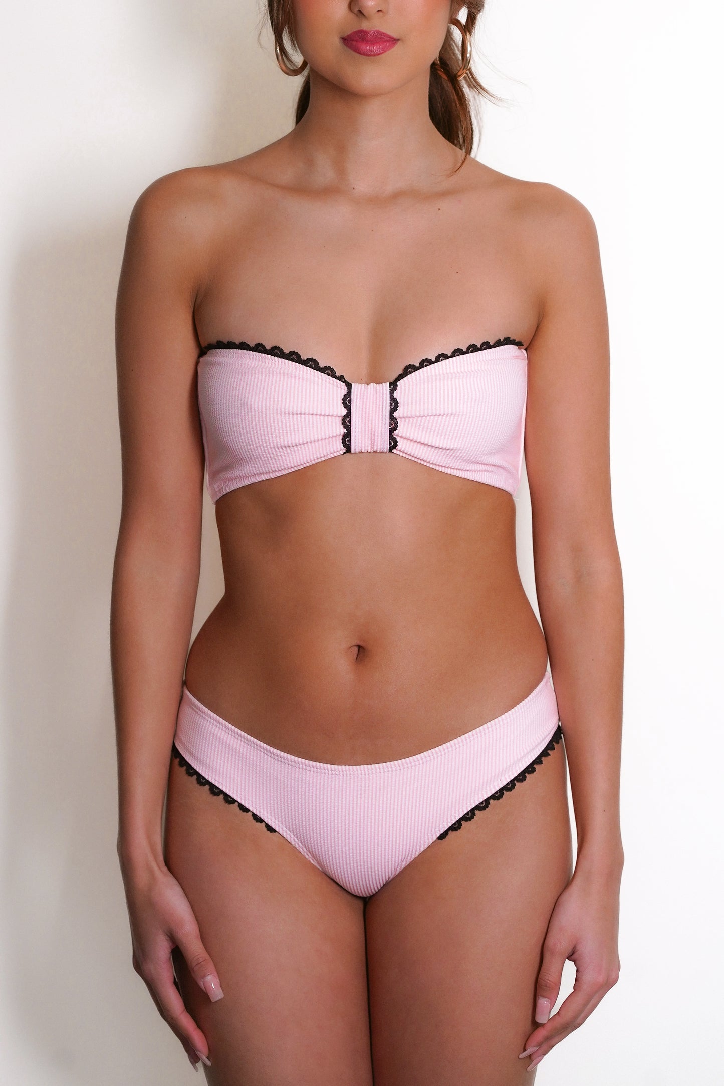 Hampton stripes in classic bandeau / classic bottoms