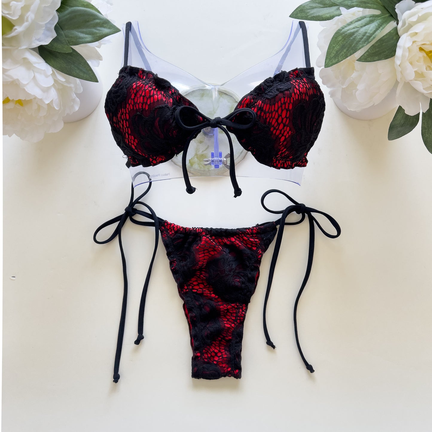 Baby doll top / Slide bottom - Be Mine